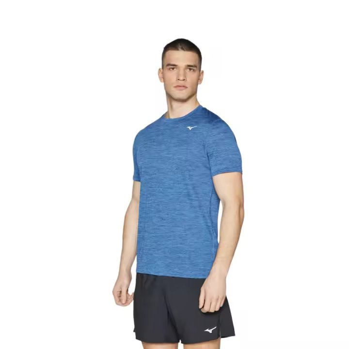 Camiseta Mizuno Impulse Coree Tee Azul Federal T Shirt J2Gaa519-13 - 1