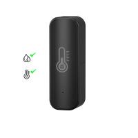 Sensor De Temperatura Y Humedad Inteligente ONENUO Tuya Compatible Con Alexa Y SmartLife Monitoreo Remoto Por App WiFi Negro - details 11