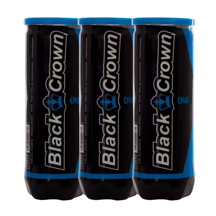 Tripack De Botes De 3 Bolas Black Crown One - 1