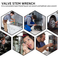 Juego De 10 Piezas De Llaves De Vacío Para Grifo De Ducha En Acero Inoxidable Herramienta De Instalación De Tuberías Para Plomero Doble Final - details 5