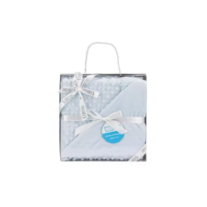 Manta infantil burbujas, medida 80x 110cm, marca Liliposas - 1