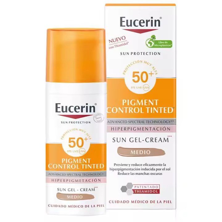 Sun Protection Pigment Control Fluido Color Spf50+ #Medium 50 Ml - 1