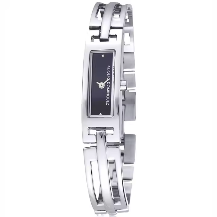Adolfo Dominguez Ad14001  Reloj Para Para Mujer Color Negro - 1