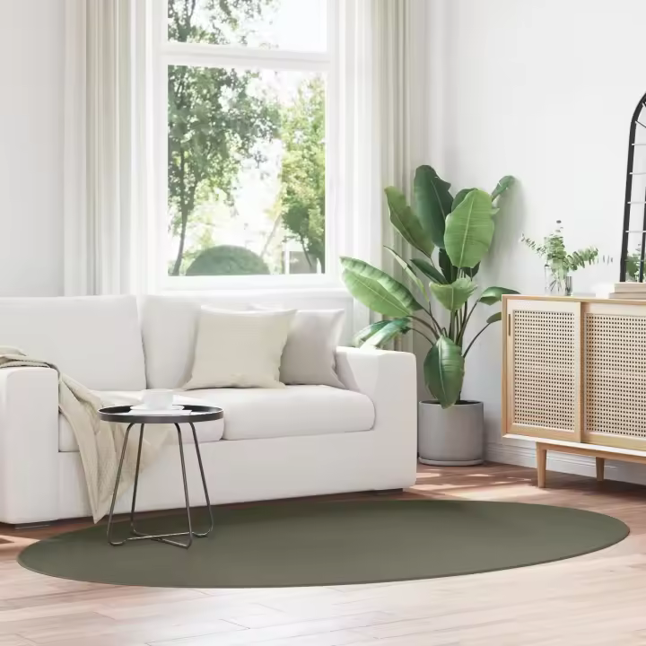 vidaXL Alfombras Verde Bosque Polipropileno 160 x 230 cm - 1