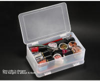 Caja De Almacenamiento Para Uñas Con 2 Pisos Espacio Grande Herramientas De Decoración De Uñas Cuchillo Pincel Archivo Plástico ABS Capacidad Grande Contenedor De Manicura - details 7