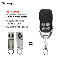 Control Remoto Para Puerta De Garage TX2REV TX2EV TX4UNIS TX4RUNI 433.92MHz Llave De Comando Incluida Código Rolante - details 0