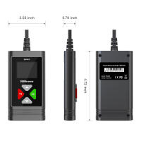 OBDResource Prueba De Batería De Coche 6V 12V Analizador Digital De Batería Sistema Tester De Alimentador Automotriz BM560 100-2000 CCA - details 17