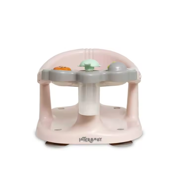 Asiento De Baño Bebé Unisex - Ergonómico Y Seguro - Con Barra Para Una Facil Colocación Del Bebé - Con Ventosas Para Fijación Interbaby Raíz Hora del baño Todo para el baño Inicio Asientos de baño   bañera bebe - 1