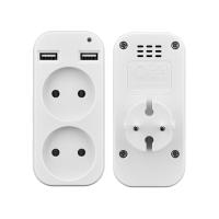 Adaptador De Enchufe Multifuncional Con 2 Cargadores USB Y Convertidor De Enchufe EU Para Hogar/Oficina Universal Socket Extensor - details 2
