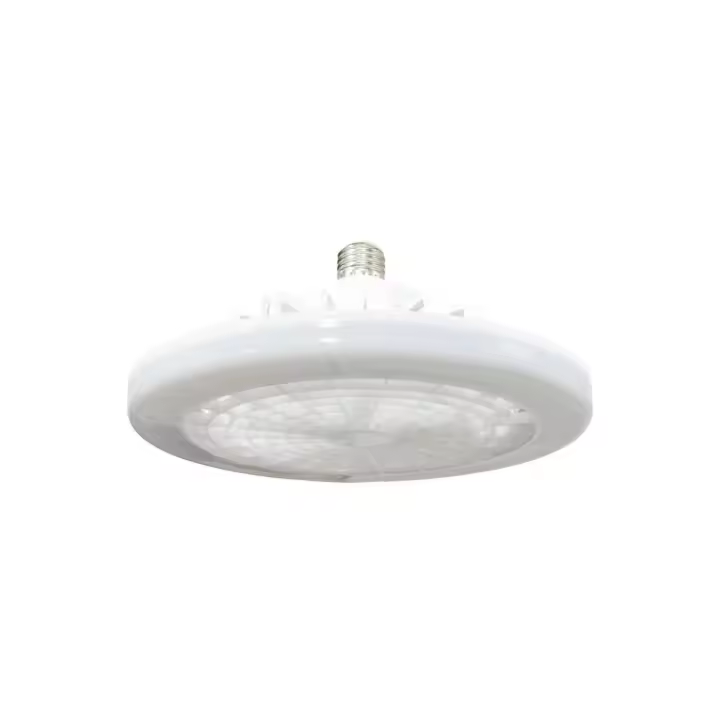 Luz de ventilador de techo E27, Luz de ventilador Instalación fácil con temporizador, Techo Transparent Ventiladores de techo con Luces, Luz de ventilador inteligente, 2 en 1 Diseño de control remoto - 1