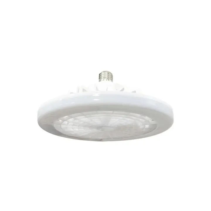 Luz de ventilador de techo E27, Luz de ventilador Instalación fácil con temporizador, Techo Transparent Ventiladores de techo con Luces, Luz de ventilador inteligente, 2 en 1 Diseño de control remoto - 1