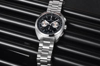 Reloj De Pulsera De Cuarzo PAGANI DESIGN Para Hombre Dial De Oso Deportivo Retro Acero Inoxidable Cronógrafo Resistente Al Agua Con Manecillas Luminosas Corona Ajustable Cristal De Zafiro - details 16