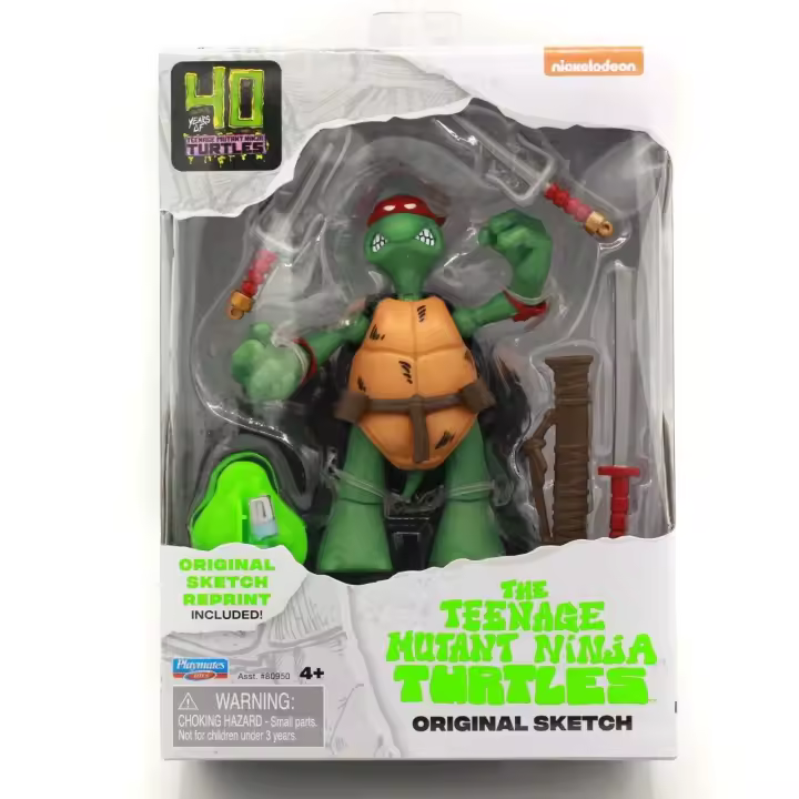 Raphael Tortugas Ninja Figuras 10 cm 40th Anniversary - 1
