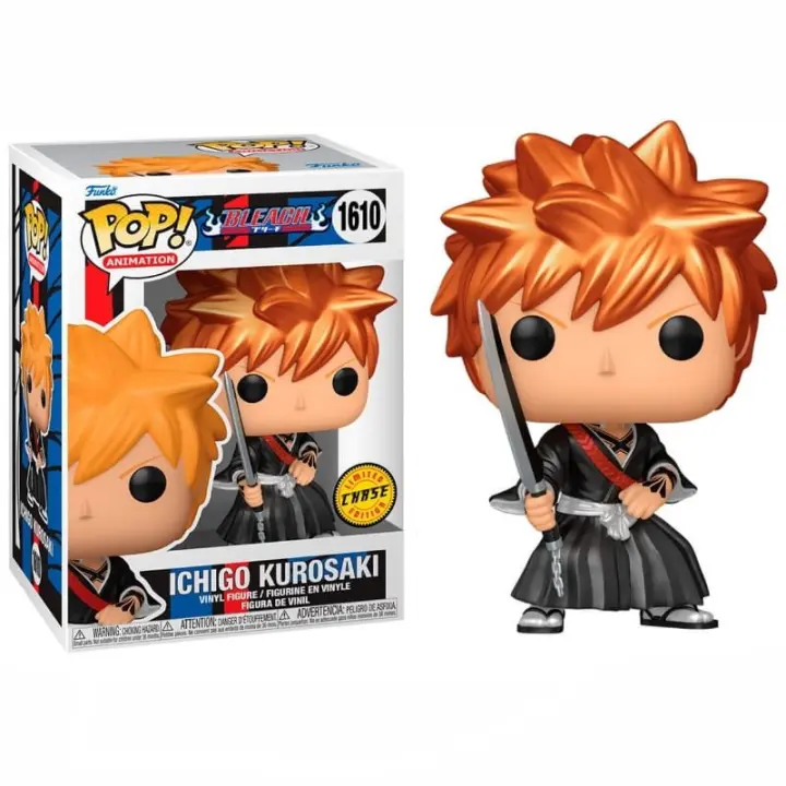 Funko pop en versión chase del protagonista de Bleach, Ichigo Kurosaki 1610! - 1