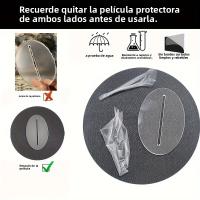 Angel 2D Flat Con Bala Luminosa De Acrílico Para Decoración De Oficina Y Sala De Estar Regalo De Cumpleaños Y Invierno Con Pedestal Incluido - details 7