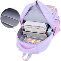 Mochila Arcoíris para preescolar, impermeable y compacta, ideal para niños y adolescentes, Genius gift - details 3