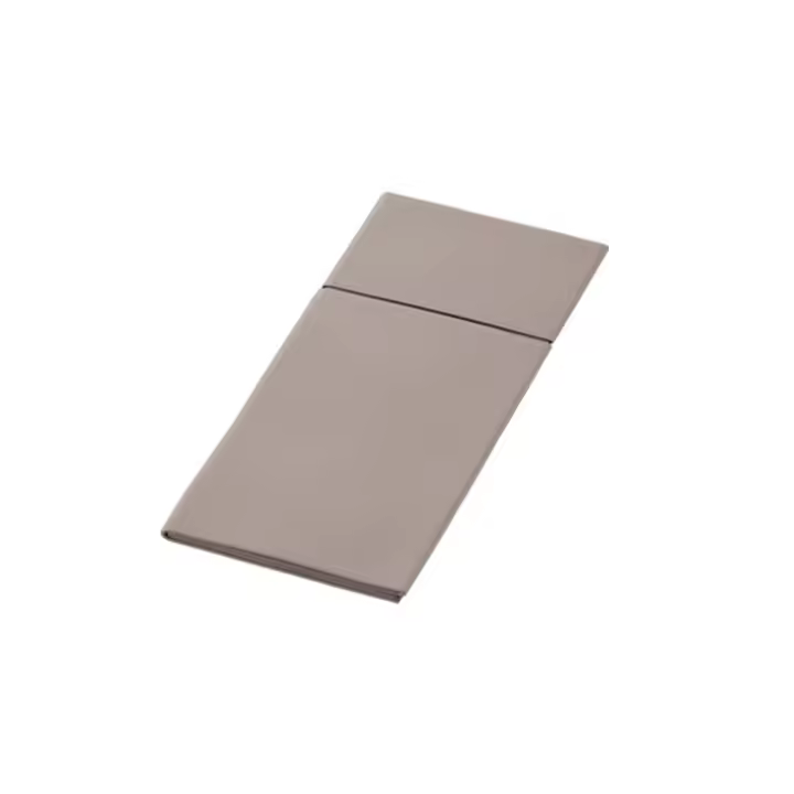 Servilleta Bio Desechable (40 x 33 cm - Greige - 65 Uds) - 1