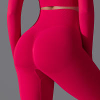 SSITO Legging Deportivo para Mujer, Pantalones Sólidos con Realce, ropa de Yoga, Mallas de Gimnasio, Mallas de entrenamiento para Mujer, Mallas sin costas para Mujer - details 1