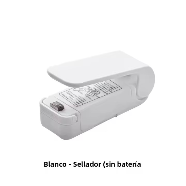 Mini Máquina De Sellado Por Calor Portátil Para Empaques De Alimentos Sellado De Bolsas De Aperitivos a Prueba De Humedad - 1