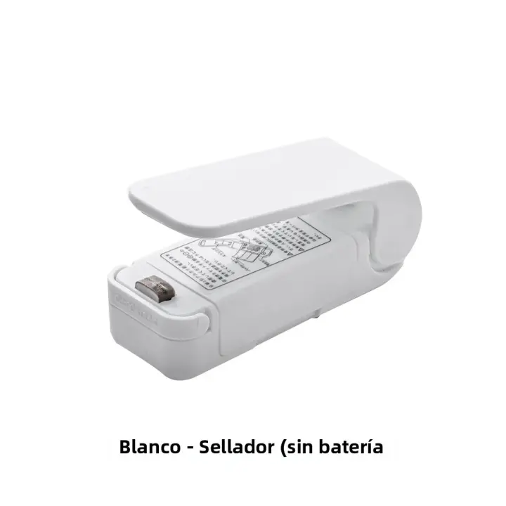Mini Máquina De Sellado Por Calor Portátil Para Empaques De Alimentos Sellado De Bolsas De Aperitivos a Prueba De Humedad - 1