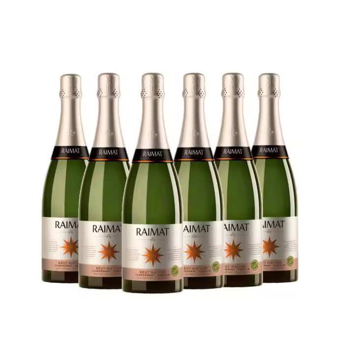 Raimat Brut Nature Chardonnay-Xarel·lo Ecológico - Caja 6 botellas 75cl - 1