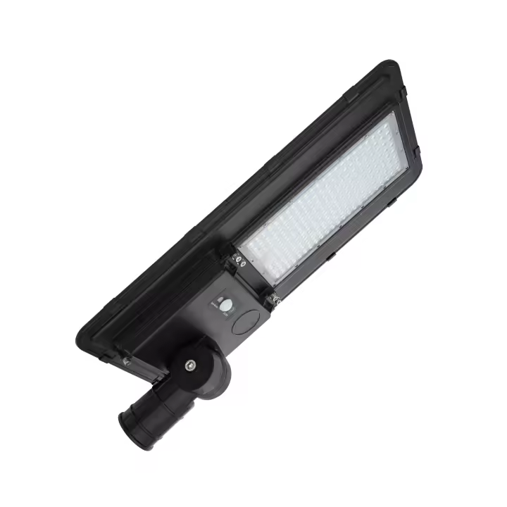 Ledkia Farola LED Solar 10200 lm 170 lm/W Sinaí con MPPT y Sensor Movimiento 4000K Blanco Neutro - 1