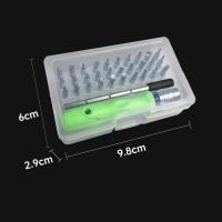 Juego De Destornilladores De Precisión 32-en-1 Magnético Herramienta De Reparación Para Móviles IPad Cámara Mini Kit De Bits De Destornillador - details 1