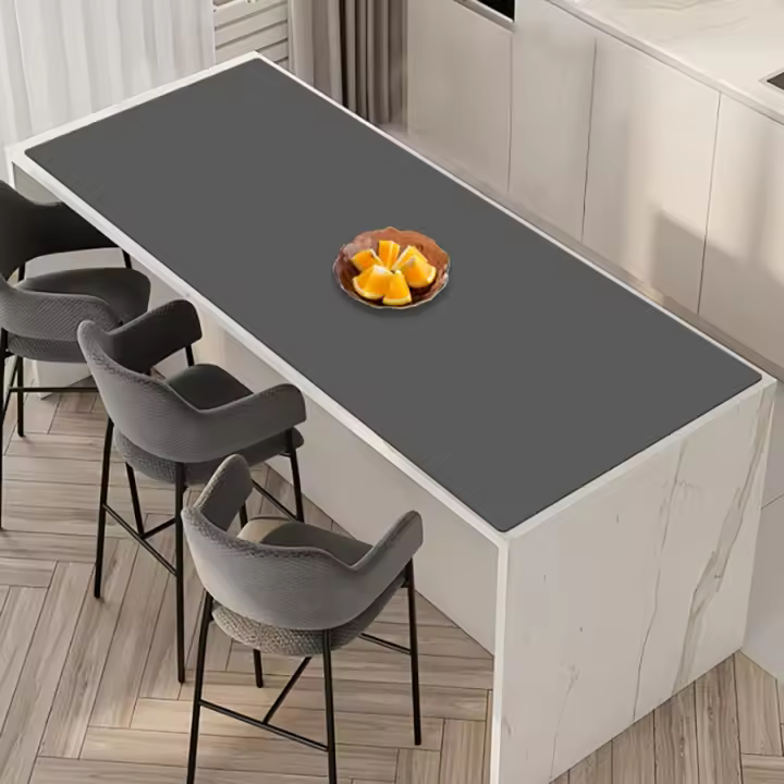 Mantel De Silicona Lavable Para Cocina Y Mesa De Comedor Tamaño 23.6''x78.74'' Protector De Encimera Moderno Ecológico - 1