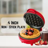 Máquina de gofres eléctrica para el desayuno, Mini olla para gofres, horno para pasteles, huevos, burbujas - details 5