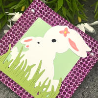 Cortadores De Metal Para Decoración De Pascua Conejos Conejitos Y Huevo Múltiples Uso En Scrapbooking Álbumes De Fotos Y Cartas DIY - details 29