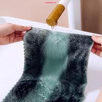 10pcs Paños De Microfibra Para Limpieza De Ventanas Coche Cocina Espejo Sin Residuos Reutilizable Escala De Pescado - details 4