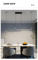 Modernas Candelabros De Aluminio Lámparas Colgantes LED Para Comedor Dormitorio Estudio Sala De Estar Iluminación Doméstica - details 6