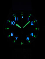 Reloj De Cuarzo Militado ML1868KF VK67 Movimiento De Cronógrafo Vidrio De Zafiro Luminoso 100m Impermeable 39mm Retro - details 11