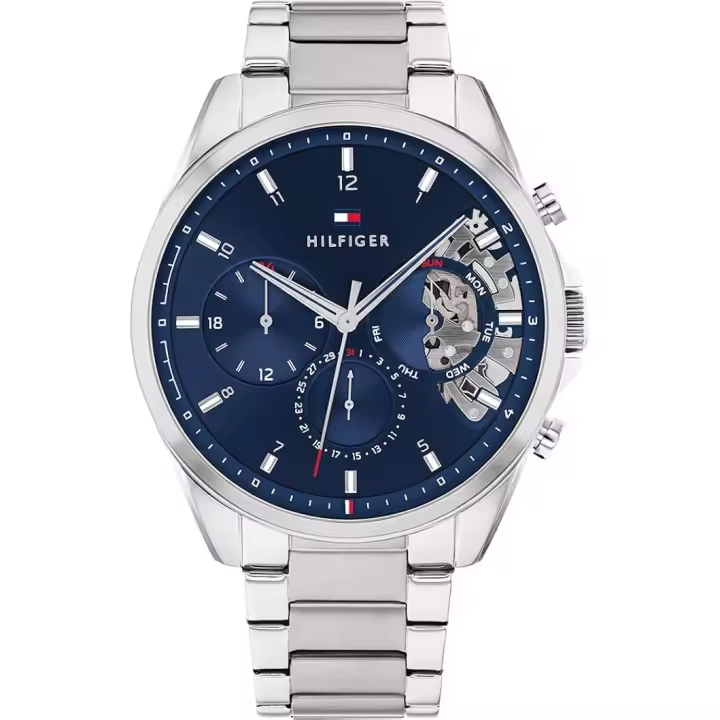 Tommy Hilfiger Reloj hombre 1710448, Incluye Caja Original, Diámetro: 43,5 MM - 1