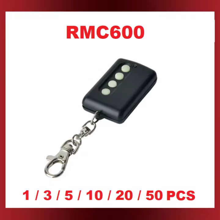 Control Remoto Ajustable De Frecuencia RMC600 RMC-600 Para Puerta De Garage Duplicador De Comando Transmisor Portátil 280mhz-500mhz MOV - 1