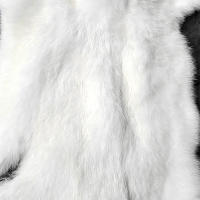Alfombra De Peluche De Conejo De Color Natural Irregular Súper Suave Para Decoración De Hogar Protección De Rodillas Y Cintura Tapete De Faux Fur Para Adultos - details 9