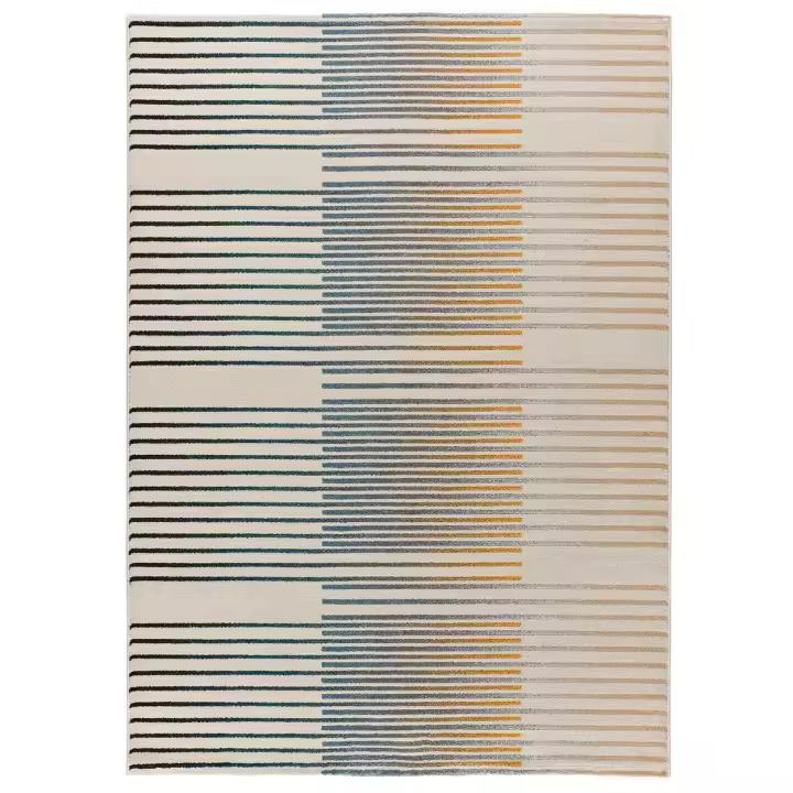 ATTICGO Alfombra de Interior de Estilo Geométrico en Multicolor - DEBBI 12790 | 80X150, 140X200, 160X230 cm - 1