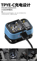 Nuevo faro con sensor, carga USB, pantalla digital, para exteriores, running, ciclismo, pesca, faro LED ligero - details 4