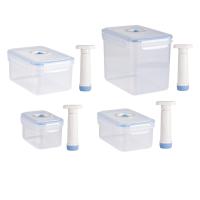 Contenedor De Vaciado Multifuncional Para Cocina Airtight Horno Resistente Al Desbordamiento Contenedor De Alimentos Con Sellado Para Frutas Vegetales Granos Arroz - details 1
