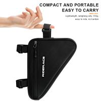 Bolsa De Ciclismo Impermeable RIDERACE 1.5L Bolsa Triangular Para Bicicleta MTB Y Carretera Bolsa De Marco Frontal Para Reparación De Herramientas - details 2