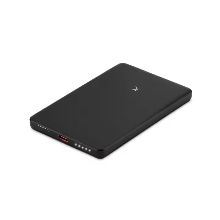 Ksix powerbank magsafe 5000mah 20w pd + 15w wireless + cable usb-a a usb-c - color gris - 1