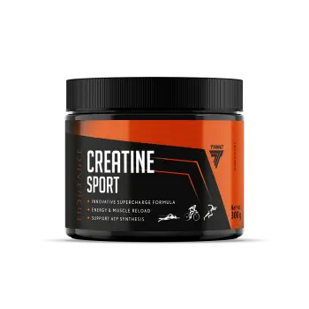 Trec Nutrition Creatine Sport 300 Gramos - Creatina monohidrato con sabor - Mejora Captación Muscular, Volumen, Fuerza y Energía - 1