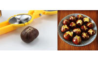 Herramienta De Cocina Creativa Para Abrir Nueces Clip De Nogal De Plástico Y Acero Inoxidable Desenferradura De Nuez Herramienta Para Abrir Nueces - details 2