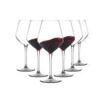 Vaso De Vino De Plástico Tritán Inquebrantable Con Borde 15 Oz Set De 2-4 Lavable En Lavavajillas Ecológico Y Duradero - details 2
