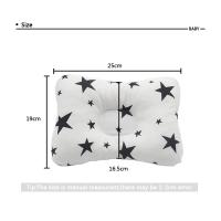 Almohada para bebé de 9,84 x 11 pulgadas, almohada para dormir para bebé, lavable a máquina, almohada para cabeza plana, antidesviación de la cabeza, adecuada para recién nacidos, suministros para bebés (0-12 meses) - details 1