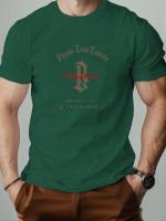 Camiseta De Algodón Para Hombre Con Diseño Gráfico Y Frase Popular Camiseta De Verano Con Cuello Redondo Y Mangas Cortas Transpirable Y Ligera Para Uso Casual Diario - details 6
