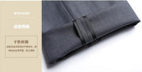 Traje De Boda Para Hombre Estilo Coreano Ajustado Dos Botones Conjunto Formal Con Pantalones De Alta Calidad Para Todas Las Estaciones - details 14