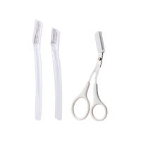 Karsyngirl Trimmer De Cejas Para Mujer Epilador Facial Raspador De Cabello De Cejas Acero Inoxidable Herramientas De Belleza 2/3 Piezas - details 13