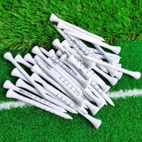 PGM 50pcs Palos De Golf Duraderos Asientos De Madera Estabilizadores De Balón En El Campo Para Mantener Un Nivel De Tee Perfecto Mejora La Precisión - details 8