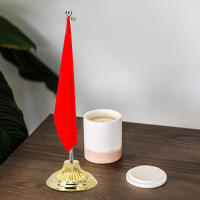 Soporte Telescópico Para Bandera De Escritorio Resistente Al Desgaste Base De Pabellón De Oficina Suministro De Escritorio - details 6